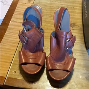 Calvin Klein Brown Wedge